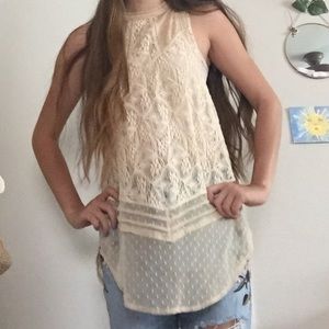 Free People Sheer Top